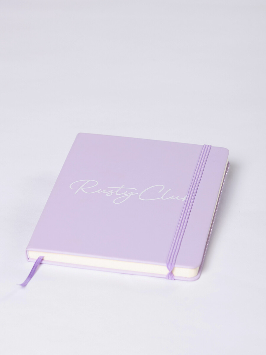 CUADERNO NOTEBOOK RUSTY - Lila 