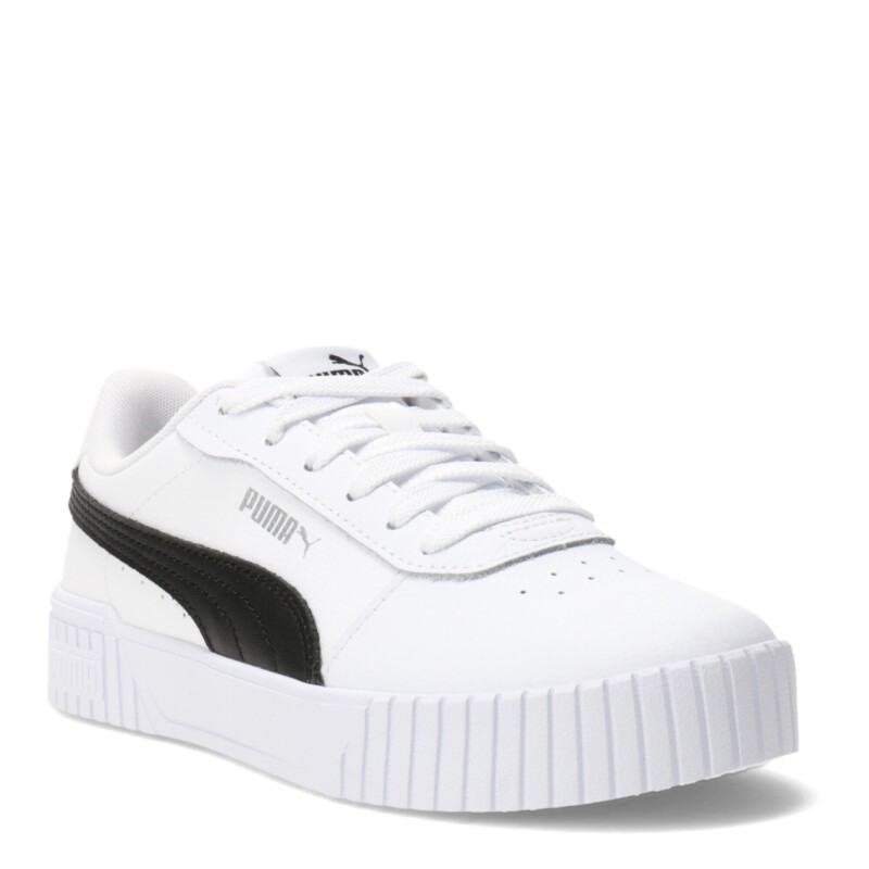 Championes de Mujer Puma Carina 2.0 Wns Blanco - Negro - Plateado