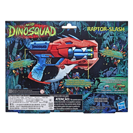 Pistola Nerf Dinosquad Raptor Slash 001