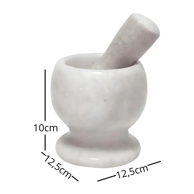 Mortero de marmol BLANCO