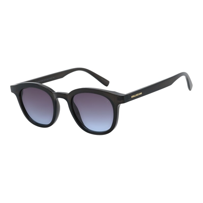 Lentes de Sol Chilli Beans Teens Chicago Unisex Negro