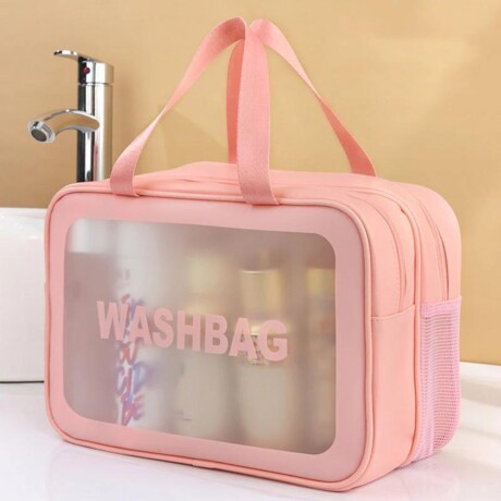 Organizador impermeable grande WASHBAG Rosa