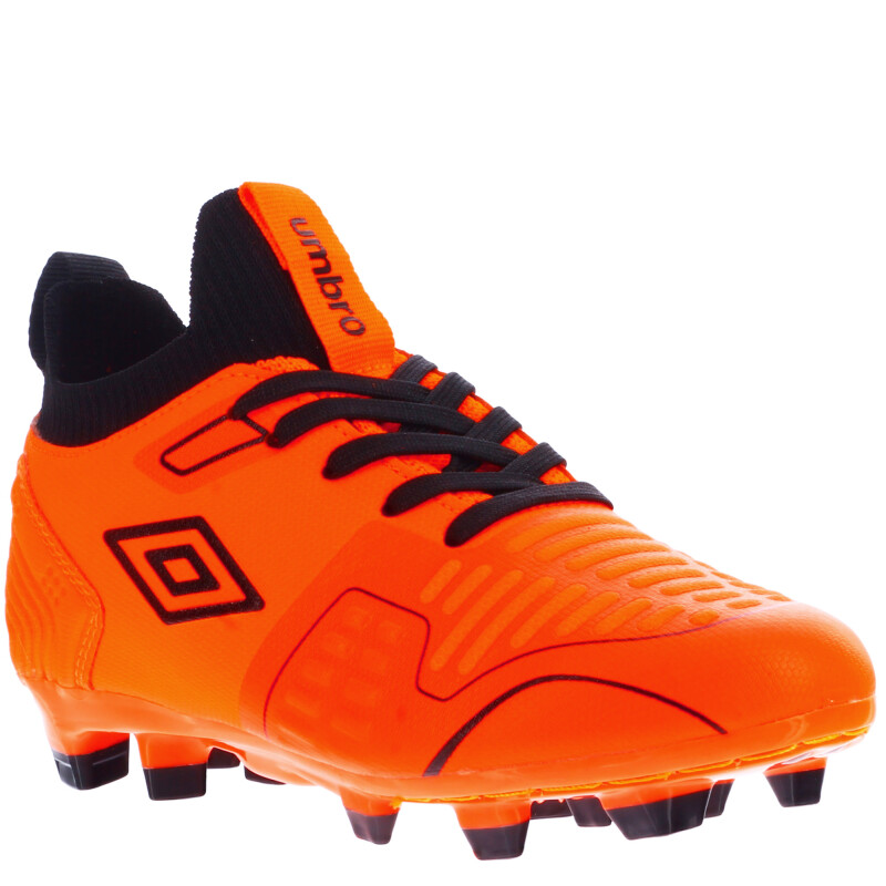 Championes de Hombre Umbro Futbol 11 Flash HG Anaranjado - Negro