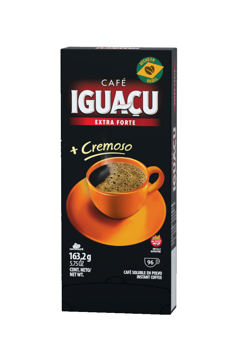Café Iguaçu Stick Extra Fuerte 1.7 Grs x96 Unidades 163.2 grs 