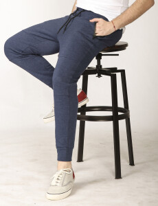 080910 PANTALÓN JOGGING Azul Piedra