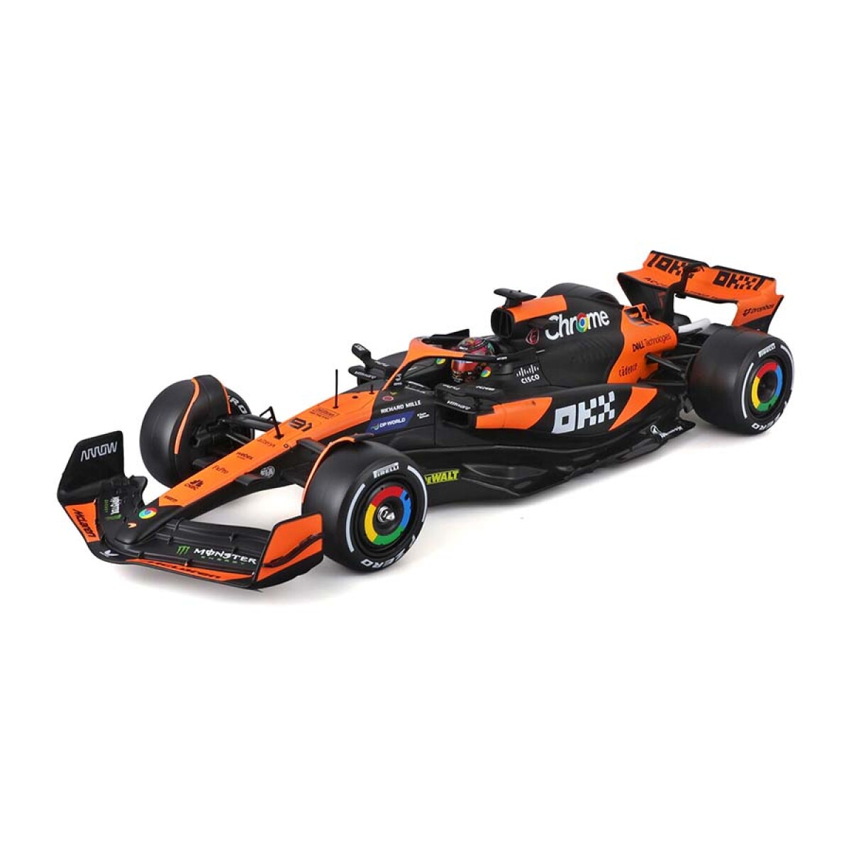 JUGUETE BBURAGO AUTO F1 1:24 ABS MCLAREN PIA 28059 