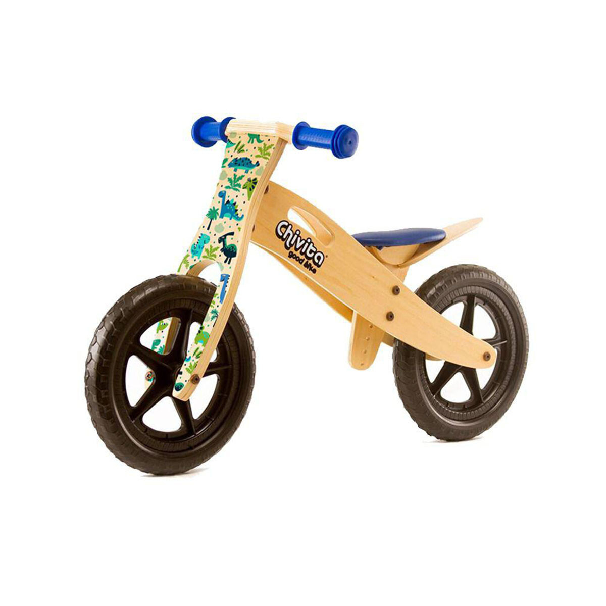 Chivita Bicicleta de equilibrio - Dinosaurio Azul 
