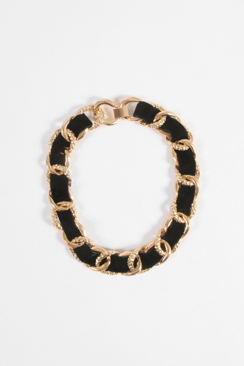 Collar gargantilla cadena dorado