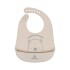 Babero silicona KIKKABOO beige