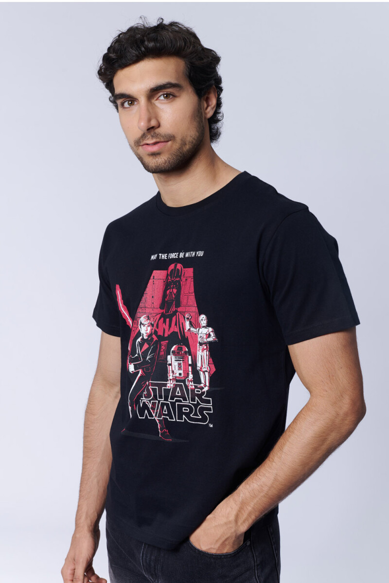 Remera Star Wars Negra