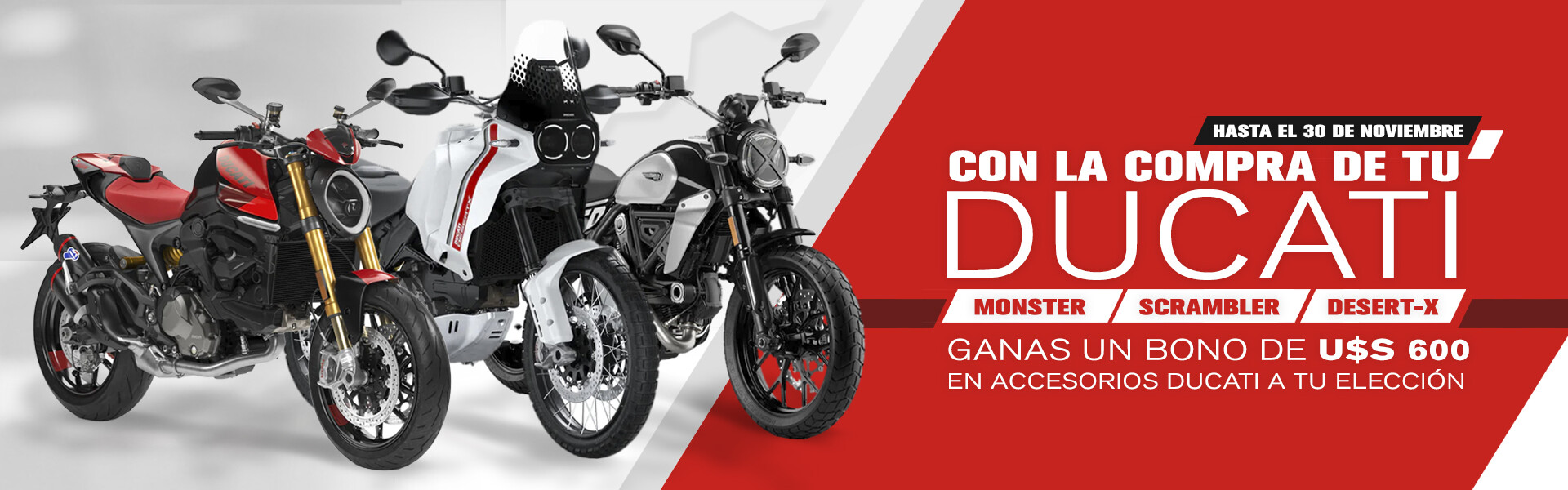 Promo DUcati Noviembre