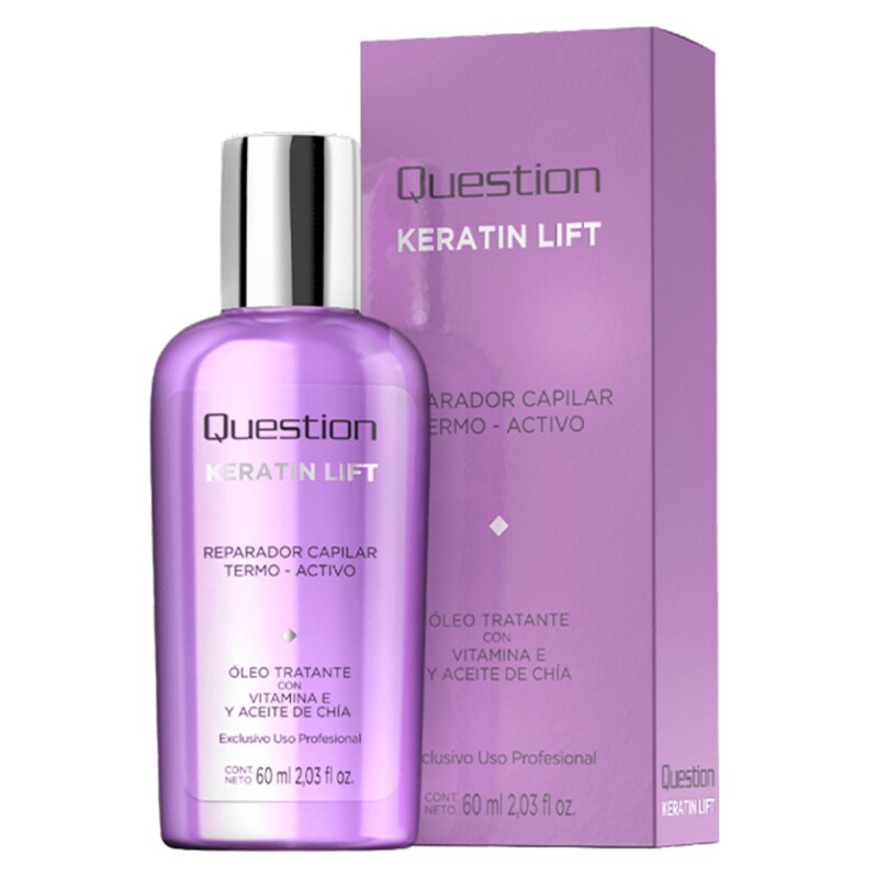 Reparador capilar Question Oleo Keratin Lift 60ml Reparador capilar Question Oleo Keratin Lift 60ml