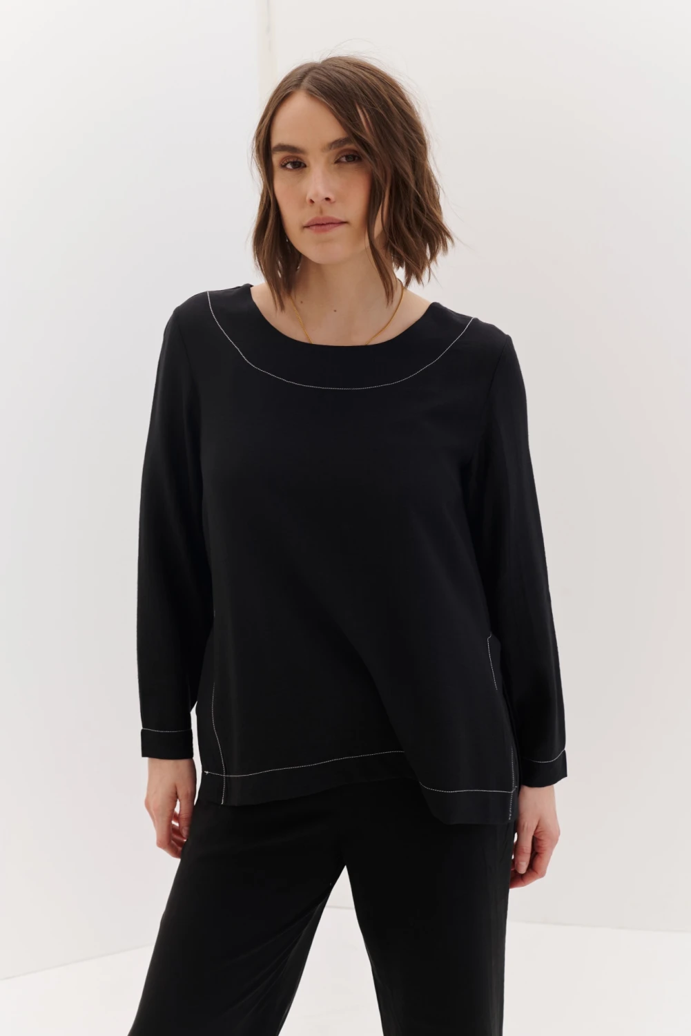 BLUSA BIANCA negro 1