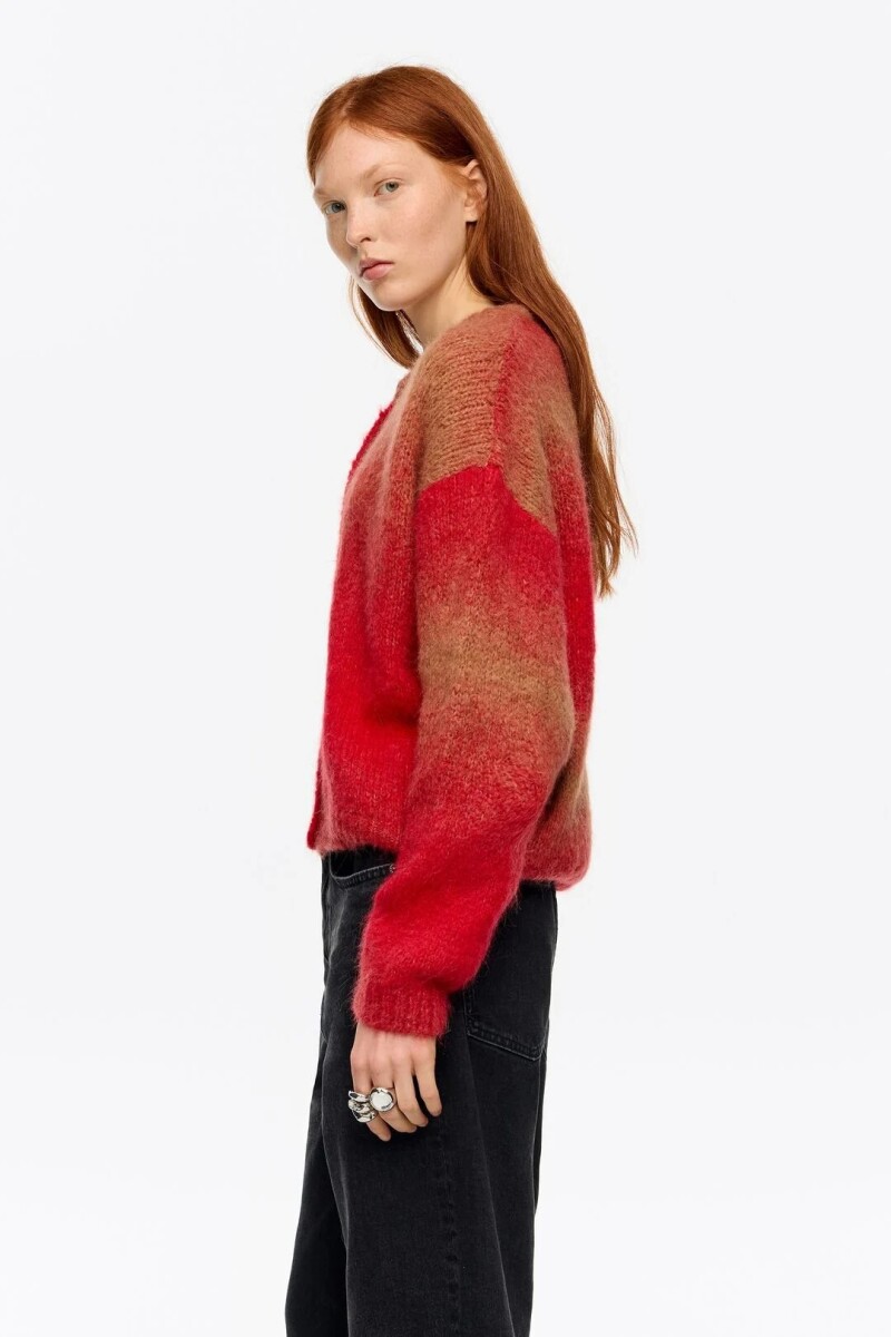 CARDIGAN Rojo