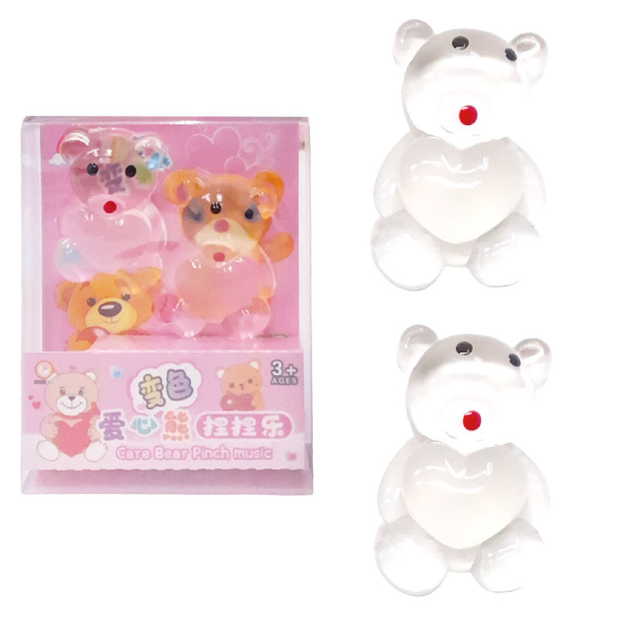 Squishy antiestrés osos 2 pcs - Squishy Antiestrés Osos 2 Pcs 