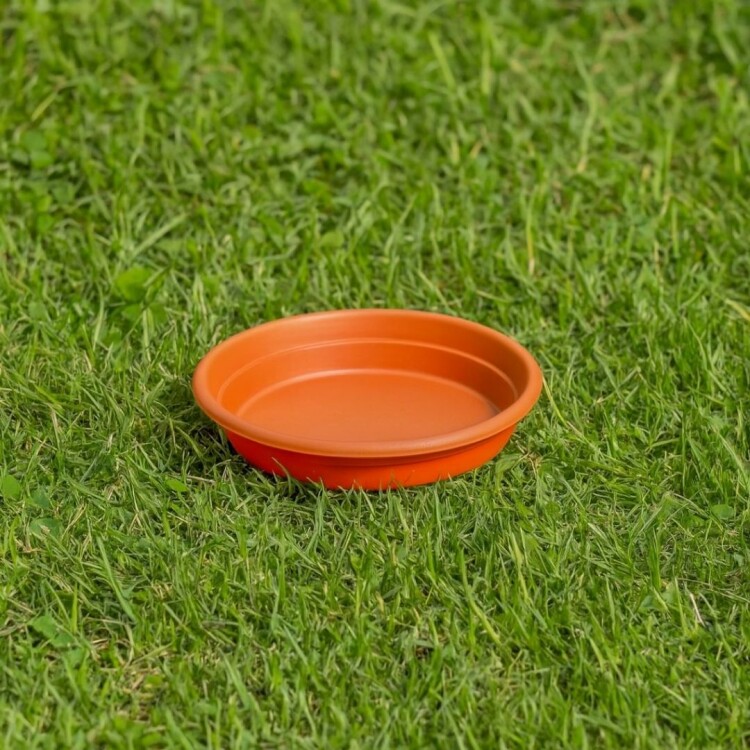 PLATO MACETA REDONDO 20CM TERRACOTA