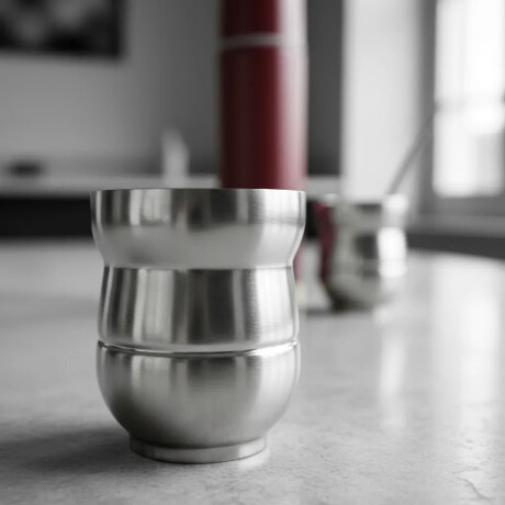 Set Ac.Inox Termo Bala 750ml +mate 140ml +bombilla regalo Plateado