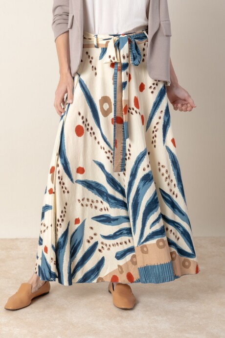 POLLERA ORION Azul
