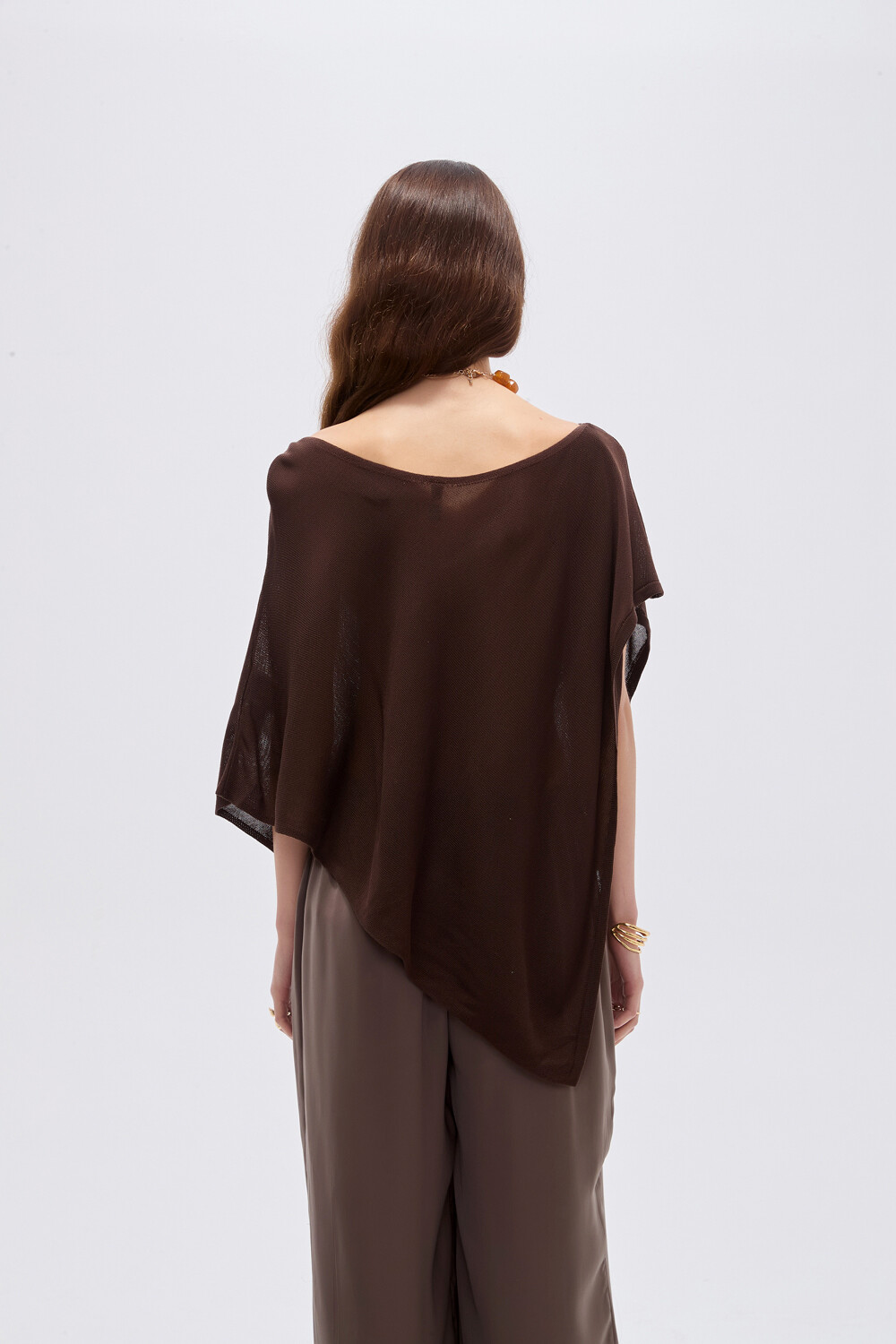 Poncho Frial Chocolate