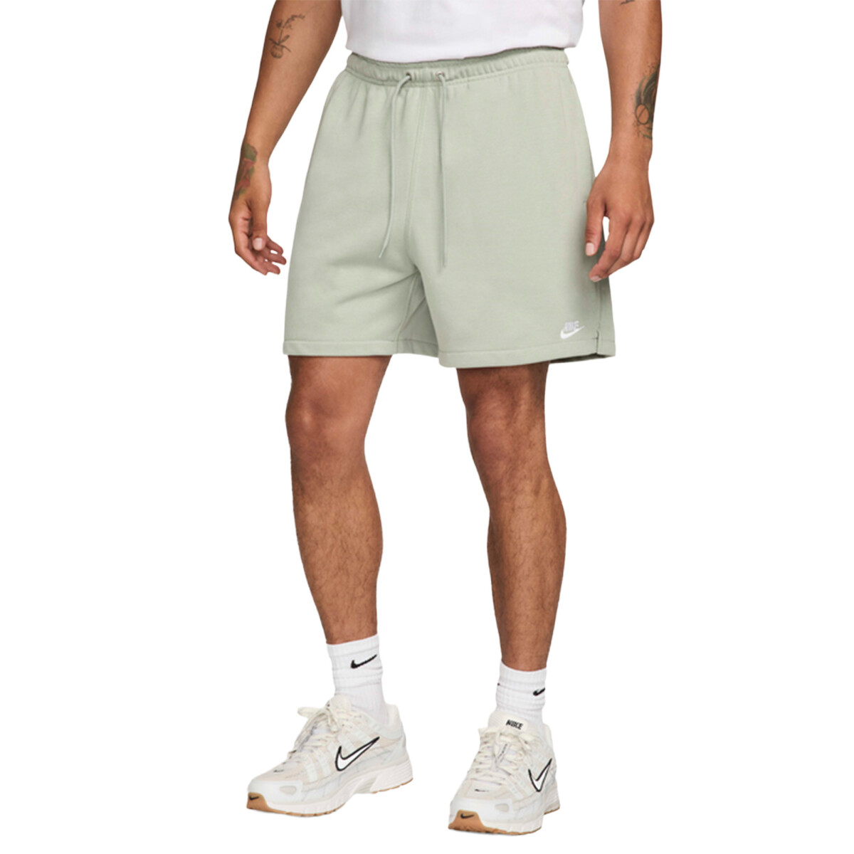 Short Nike CLUB FLOW FT de Hombre - FN3520-370 - Verde 