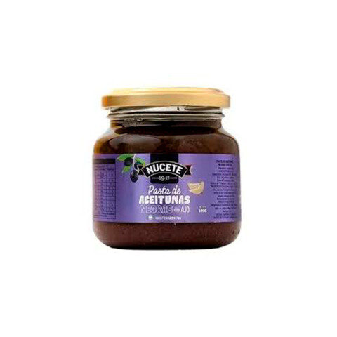 Pasta de aceitunas negras 190g Nucete Pasta De Aceit Negr 190g Nucet