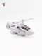 HELICOPTERO DE 3D PROYECCION BLANCO