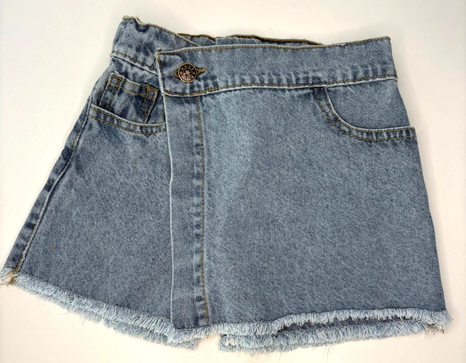 short pollera jean nena 