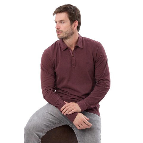 REMERA POLO XS-XXXL BORDO