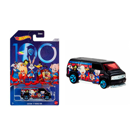 Autito Hot Wheels Looney Tunes Custom 77 Dodge Van 001