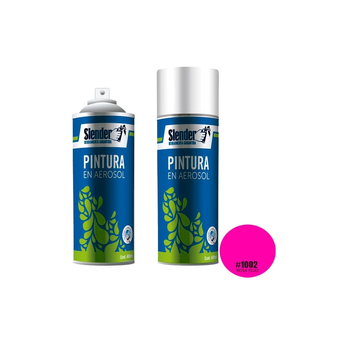 Aerosol Slender 400ml Rosa Fluo (1002) 