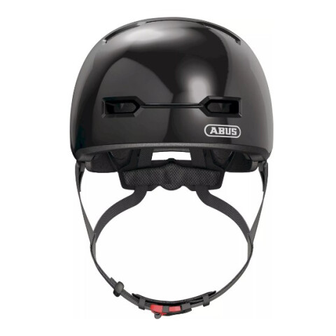 CASCO DE NIÑO ABUS SKURB KID - GREY STARS Shiny Black