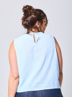 Blusa Atenea Celeste