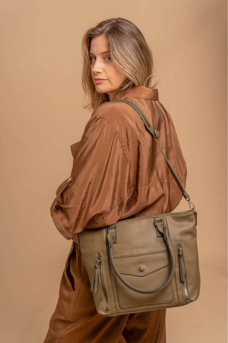 Cartera Malvon - Verde Militar 