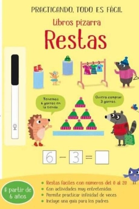 RESTAS. LIBROS PIZARRA RESTAS. LIBROS PIZARRA