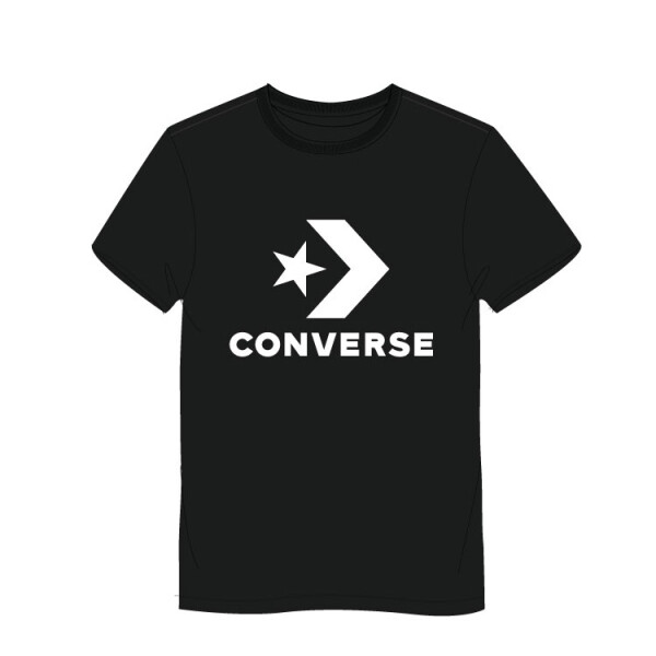 Remera Unisex Converse Chevron Negro