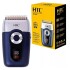 Afeitadora Inalambrica Laminas HTC GT-667 Hipoalergenica USB Variante Color Plateado y Azul