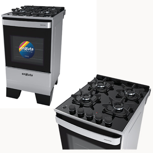 COCINA ENXUTA CENXV 27542I 4H Mesada VIDRIO s/Gas -INOX. Sin color