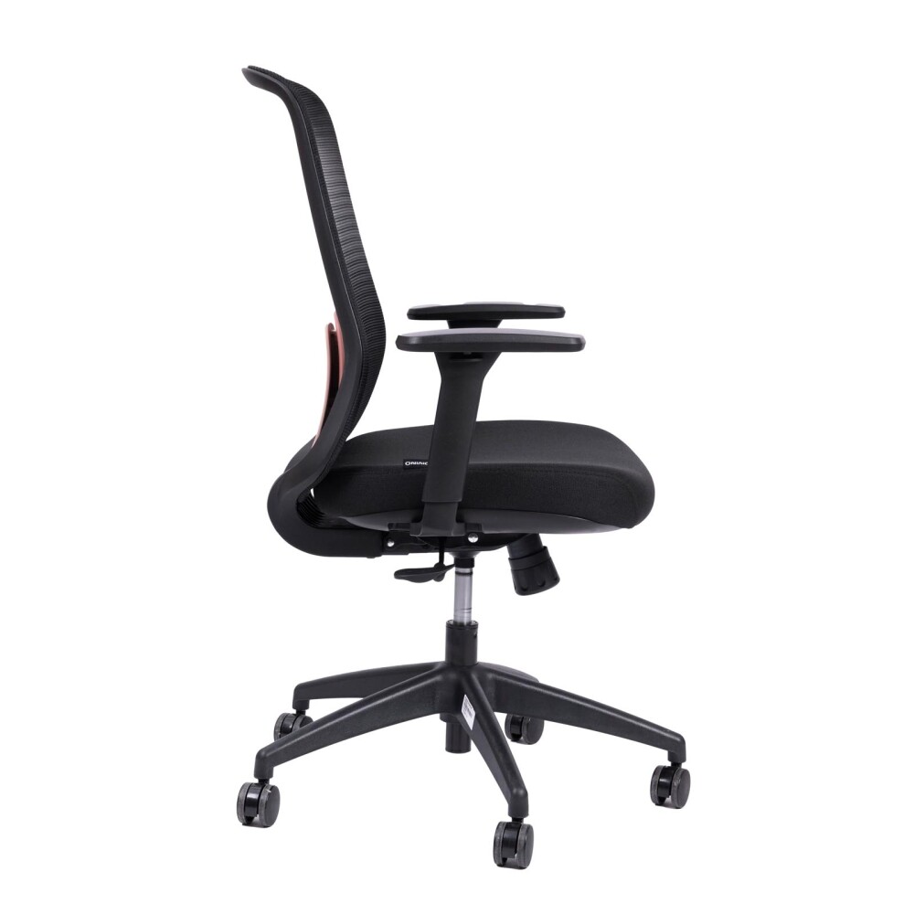 SILLA DE OFICINA POLIPROPILENO-Y-FIBRA-DE-VIDRIO NEGRO LANDO