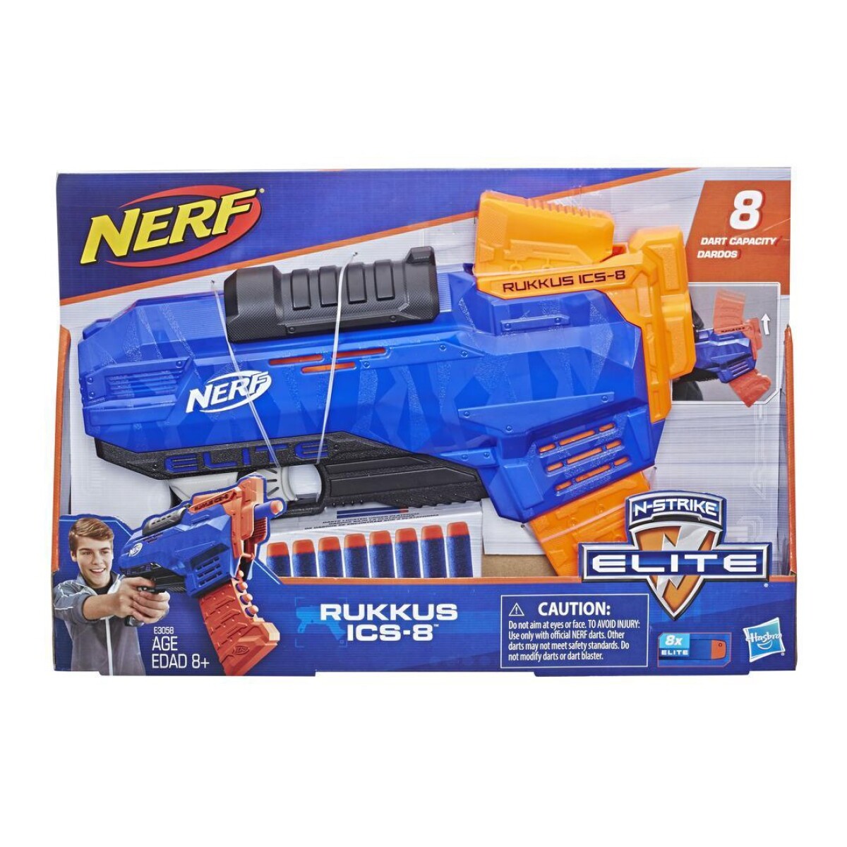 Nerf Strike Rukkus ICS-8 E3058 - 001 