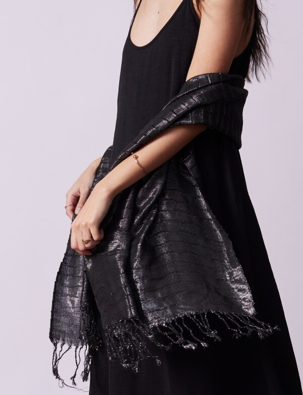 Pashmina Noche NEGRO