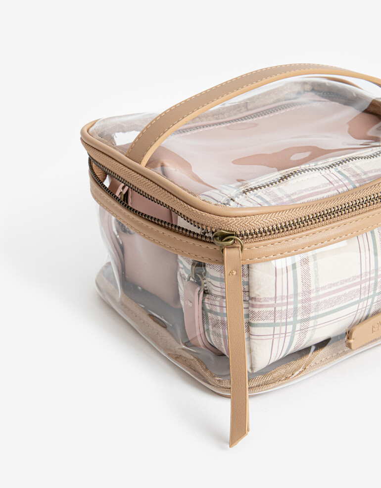 Porta Cosméticos Set De Portacosméticos - Combinacion Bicolor