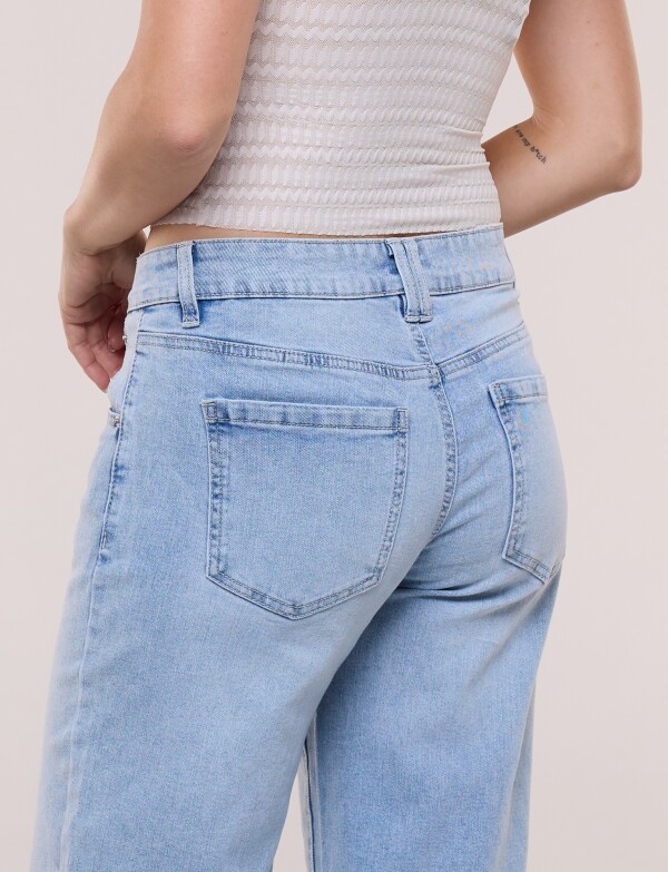 Jean Midrise Wide Leg JEAN CLARO