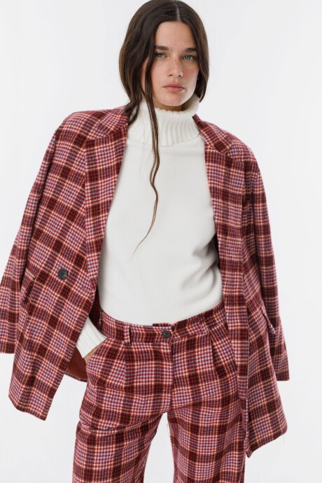 Blazer Coraline Bordeaux/Lila