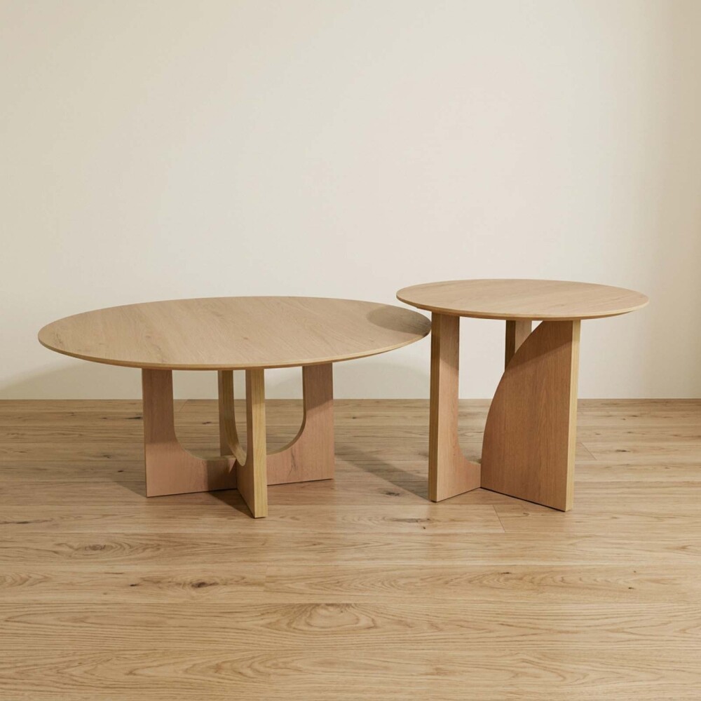 MESA RATONA MELAMINA NATURAL-BEIGE SAVIA NATURAL