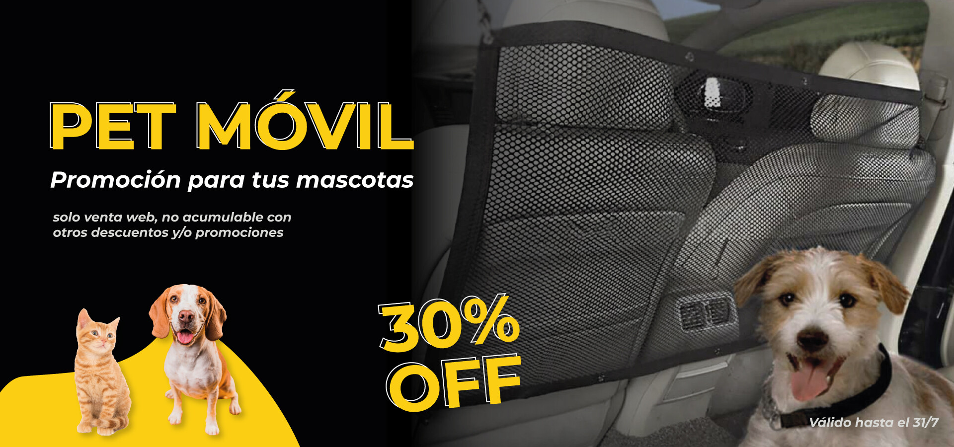Pet Móvil 30% OFF