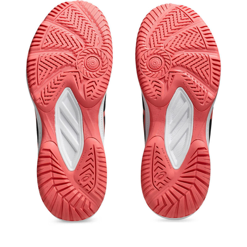 Zapatillas Vóley Upcourt 6 Mujer Black/papaya