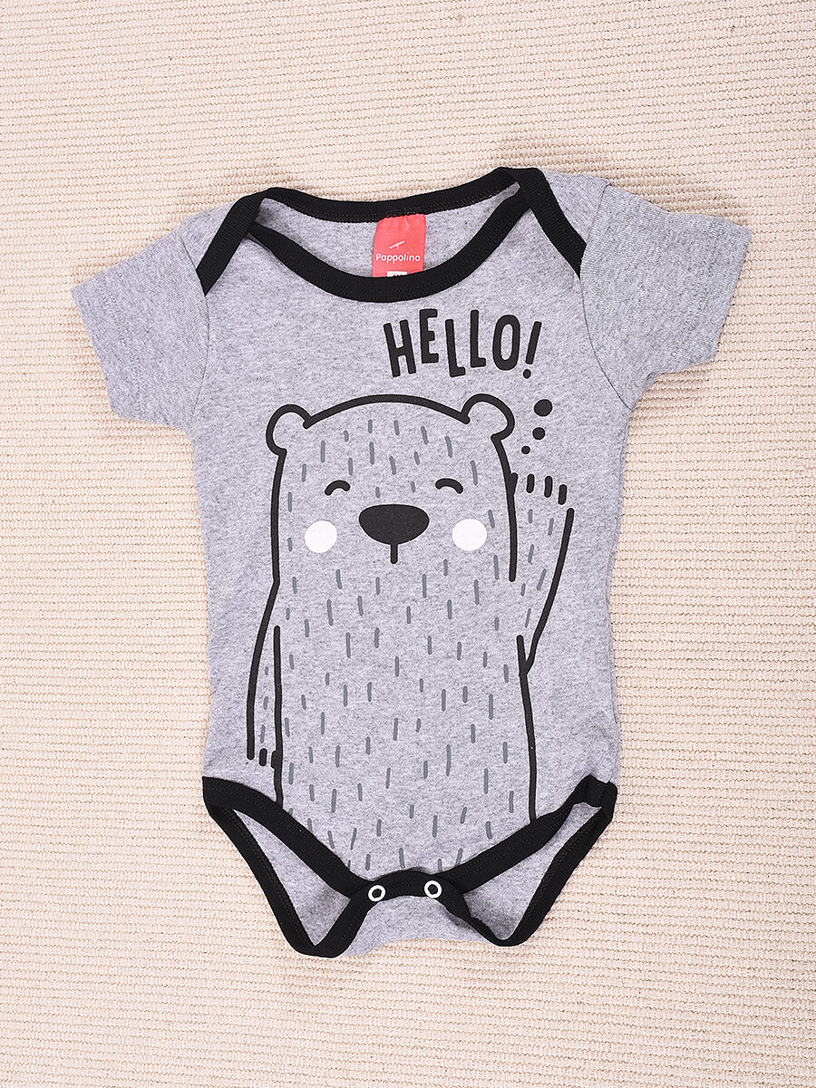 BODY HELLO BEAR - GRIS 