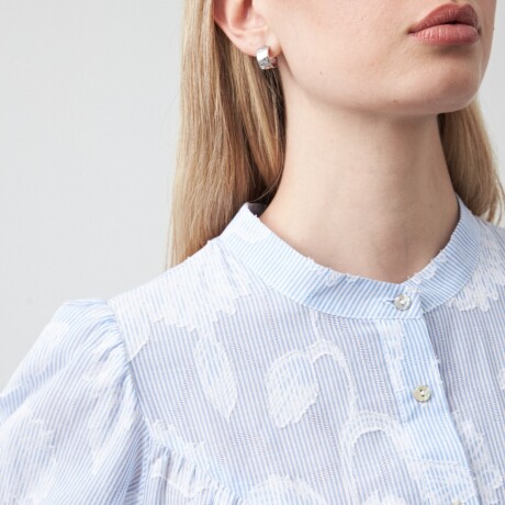 CAMISA TRAZO Celeste