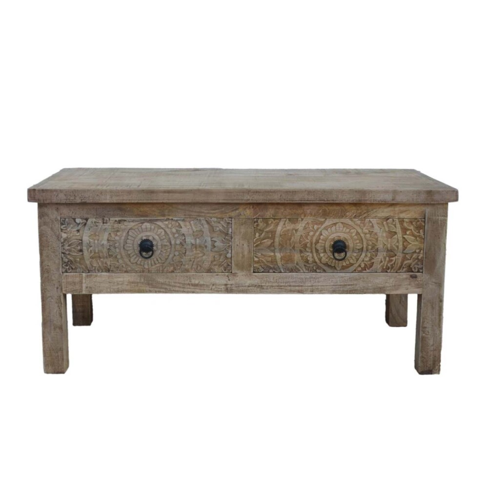 MESA RATONA MADERA-DE-MANGO NATURAL-BEIGE INDIA NATURAL