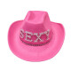 Sombrero Cowboy SEXY ROSA